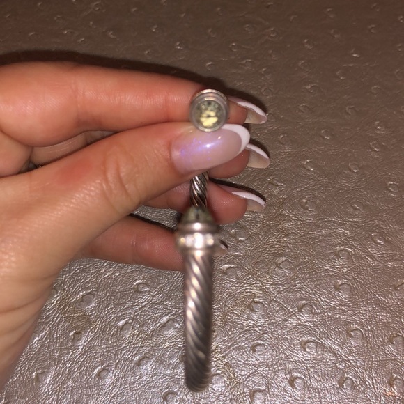 DY Bracelet with Prasiolite and Diamonds - Picture 5 of 7